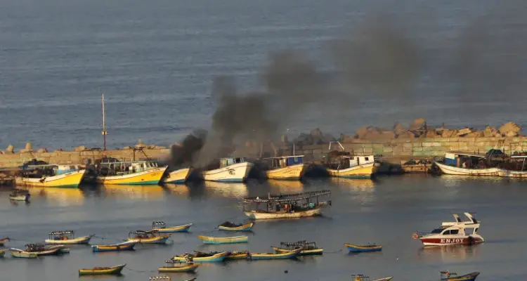 نقيب الصيادين في غزة:حجم خسائر قطاع الصيد البحري كبير و تتجاوز ال 75 مليون دولار
