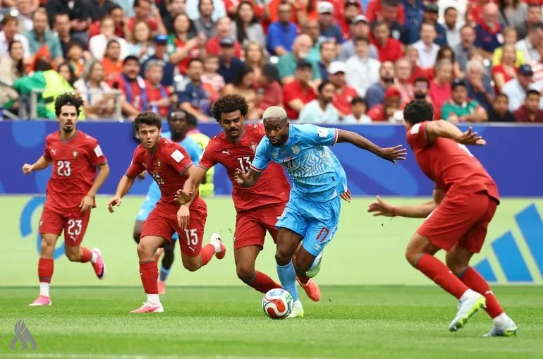تعادل البرتغال والكونغو في أولى مبارياتها بكأس العالم