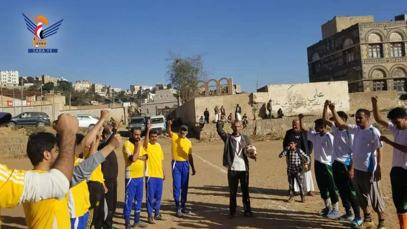 انطلاق بطولة الشهيد محمد الغماري لكرة القدم لمنتسبي الوحدات الأمنية بالمحويت