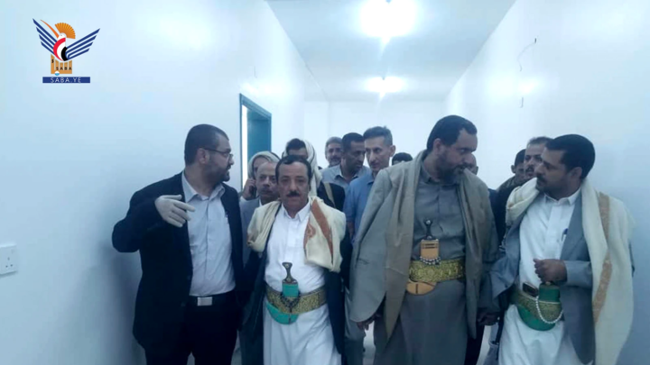 شيبان والهادي يتفقدان سير مشروع المركز الوطني لعلاج الحروق بمستشفى همدان