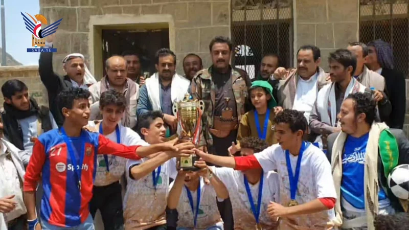 طوفان الأقصى بطل لكأس المولد النبوي الشريف بمديرية مزهر في ريمة