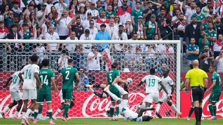 منتخب العراق يودع منافسات كأس العالم بخسارة ثقيلة من نظيره السنغالي