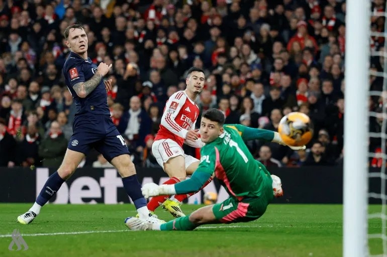 أرسنال يتأهل لثمن نهائي كأس الاتحاد الإنجليزي برباعية ضد ويجان
