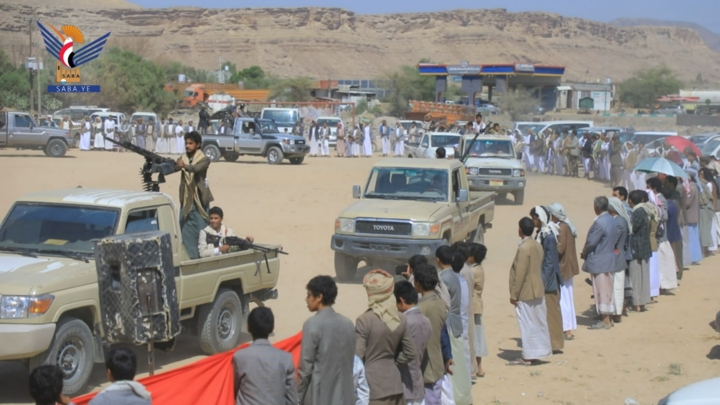 وقفات قبلية مسلحة بصعدة تأكيدا على الجهوزية لإنهاء العدوان والحصار  