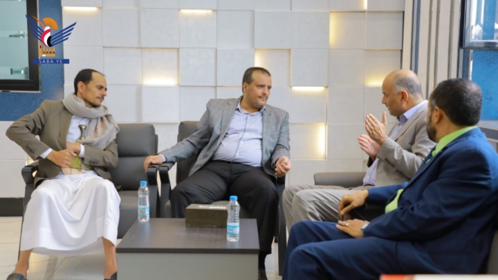 البشيري يناقش مع رئيس هيئة البريد آليات التعاون والتنسيق المشترك