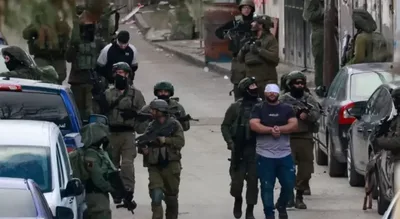 قوات العدو الإسرائيلي تعتقل 16 فلسطينيا وتُصيب 3 في الضفة الغربية