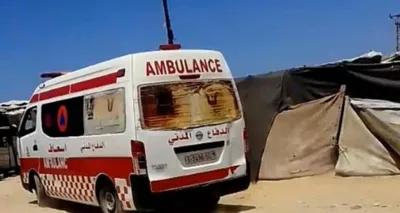 إصابة 6 فلسطينيين باستهداف خيمة في مواصي خان يونس جنوب قطاع غزة