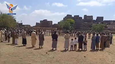 أبناء محافظة صنعاء يُحذّرون العدو السعودي من اللعب بورقة المقدسات ويؤكدون استمرار النفير العام