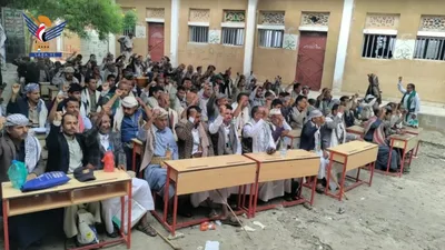 فعاليات خطابية في مديريات حجة بمناسبة ثورة 21 سبتمبر