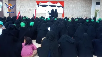 فعاليات للهيئة النسائية في حجة بالعيد الـ 12 لثورة 21 سبتمبر