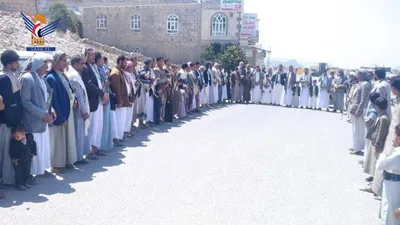 وقفات حاشدة في محافظة عمران تأكيداً على الثبات والجهوزية