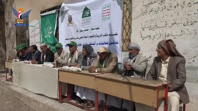 فعالية بذكرى المولد النبوي بمديرية الحصن في محافظة صنعاء