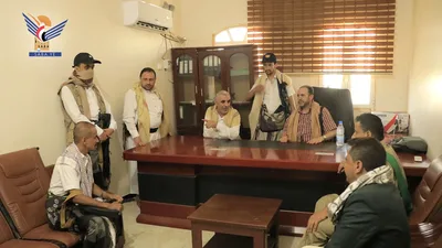 رئيس هيئة التفتيش القضائي يتفقد محاكم حيس والخوخة والمخا
