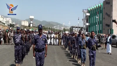 تشييع جثامين الشهداء المغني والقصلي والجرافي وكريمان في إب