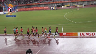  العداء الحسولي يسجل رقماً يمنياً جديداً في سباق 5 آلاف متر بدورة الألعاب الآسيوية