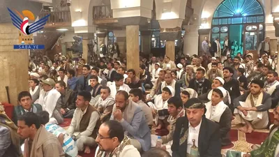 تدشين مهرجان الموالد والمدائح النبوية في الجامع الكبير بصنعاء