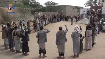 وقفات بمحافظة مأرب تأكيدًا على الجهوزية ودعما للقوات المسلحة