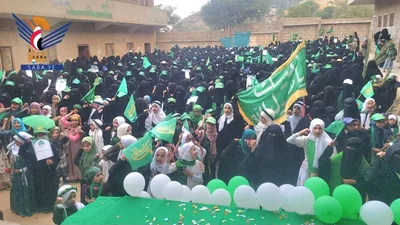 الهيئة النسائية في حجة تحيي ذكرى المولد النبوي وتنظم وقفات تنديداً بالإساءة للقرآن الكريم