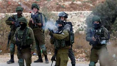 إصابة أربعة فلسطينيين برصاص العدو الصهيوني خلال اقتحام قرية المغير