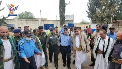 ذمار.. افتتاح فرع مرور جهران ومركز الإصدار المروري في معبر بجهران