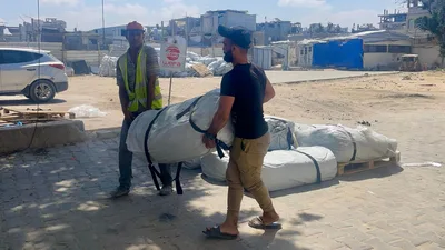 "الهجرة الدولية": توسيع "إسرائيل" للخط الأصفر يرفع موجات النزوح في غزة