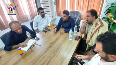 مناقشة احتياجات مديريتي حيس والخوخة من مشاريع المياه
