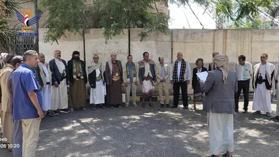 وقفة باللجنة العليا للانتخابات تنديدًا بالإساءات الأمريكية الصهيونية للقرآن الكريم