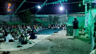  أمسية وفعالية لمكاتب الصحة والشباب والزكاة في كشر احتفاء بالمولد النبوي