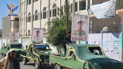 تشييع جثامين أربعة من شهداء الوطن في حجة