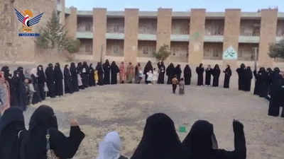 وقفات نسائية بعمران إحياءً للذكرى الثالثة لطوفان الأقصى