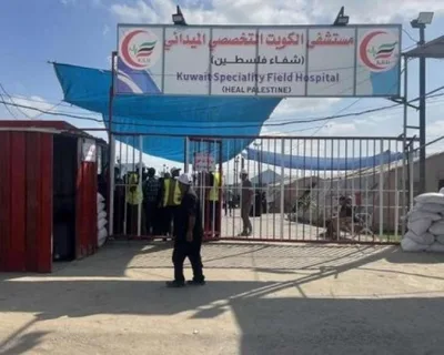 غزة.. توقف العمل في مستشفى الكويت التخصصي بسبب أزمة الوقود