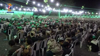 أمسيات بمديرية بني حشيش في محافظة صنعاء احتفاءً بذكرى المولد النبوي الشريف 