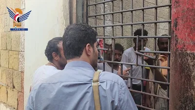 نزول ميداني للجنة السجون والطب الوقائي إلى حيس والخوخة والمخا