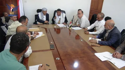 بادر وجعمان يناقشان احتياجات محافظة عمران من مشاريع المياه والكهرباء