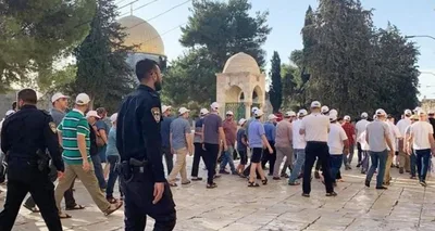 9123 مستوطنًا يقتحمون المسجد الأقصى خلال "عيد العرش" 