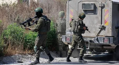 العدو الإسرائيلي يعتقل 6 فلسطينيين بينهم طفل من الضفة