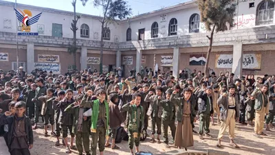 وقفات طلابية في مدارس الطويلة تأكيداً على الثبات والاستنفار
