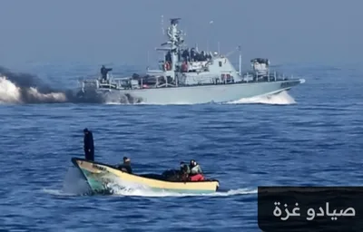 إصابة 3 صيادين بإطلاق نار وقصف زوارق وطائرات العدو الصهيوني غرب غزة