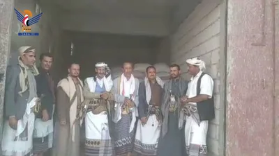 تدشين توزيع سلال غذائية في مديرية السوادية بالبيضاء