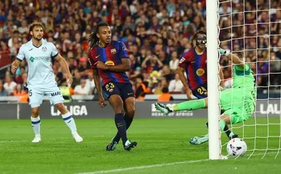 الدوري الإسباني.. برشلونة يهزم خيتافي وريال مدريد يتخطى فياريال بصعوبة