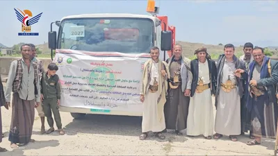 ذمار.. فرع صندوق النظافة بجبل الشرق يتسلم معدة لنقل المخلفات