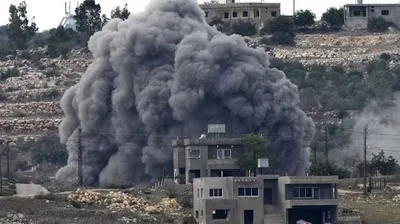 العدو الصهيوني يشن سلسلة غارات جوية وقصف مدفعي على بلدات جنوب لبنان