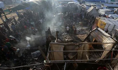 إصابة 6 فلسطينيين جراء قصف العدو الإسرائيلي وإطلاق النار وسط القطاع وجنوبه