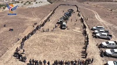 قبائل حريب القراميش بمأرب تعلن النفير العام والجهوزية لمواجهة العدو السعودي