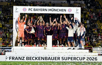 بايرن يحرز كأس السوبر الألمانية لكرة القدم بفوزة على دورتموند 2-1 