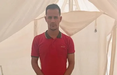 أحمد شملخ.. كفيفٌ غزاوي يطارد الخبز والماء وسط نزوح لا ينتهي