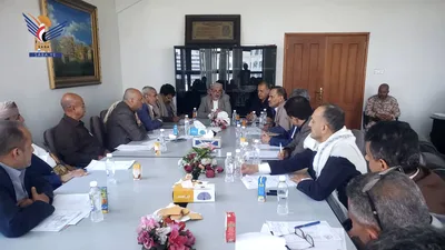  المؤسسة العامة للنفط والغاز تناقش الوضع التمويني من المشتقات النفطية والغاز