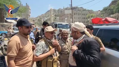 تفقد المرابطين وشرطة المرور على الخط الساحلي بين تعز والحديدة