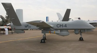 القوات المسلحة اليمنية تسقط رابع مسيرة سعودية من نوع "CH4" في 24 ساعة