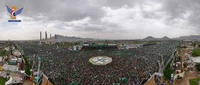 ساحة ميدان السبعين والشوارع المحيطة بها تكتظ بالحشود المحمدية